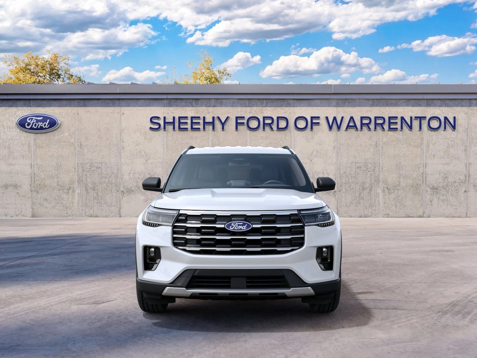 New 2027 Star White Metallic Tri-Coat Ford Active image 2