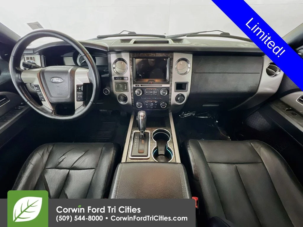 Used 2017 White Platinum Clearcoat Metallic Ford Limited image 7