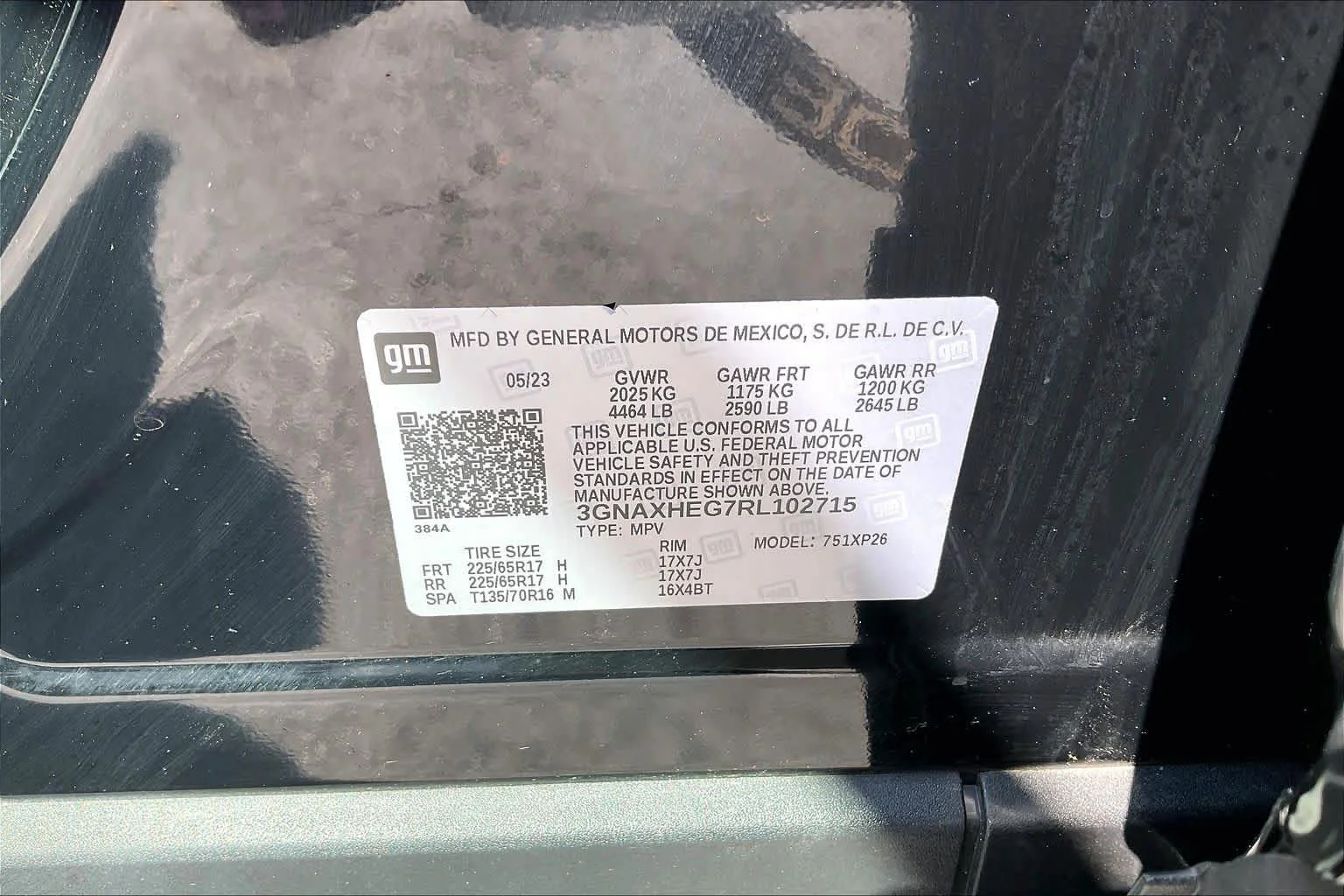 Used 2024 Mosaic Black Metallic Chevrolet LS image 58