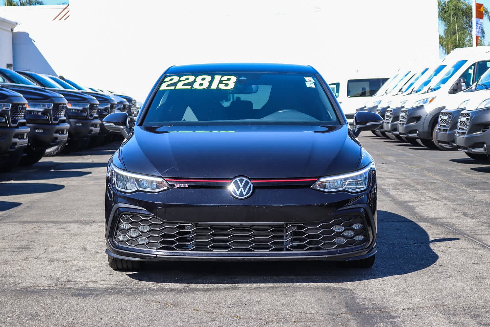 Used 2022 Deep Black Pearl Volkswagen S image 2