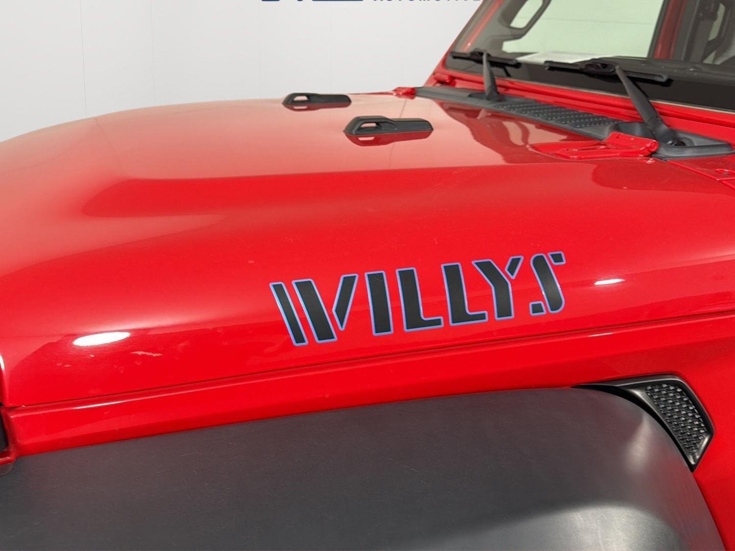 Used 2023 Firecracker Red Clearcoat Jeep Willys image 13