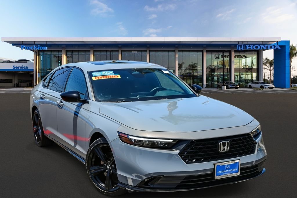 Certified Used 2024 Urban Gray Pearl Honda Sport-L image 1