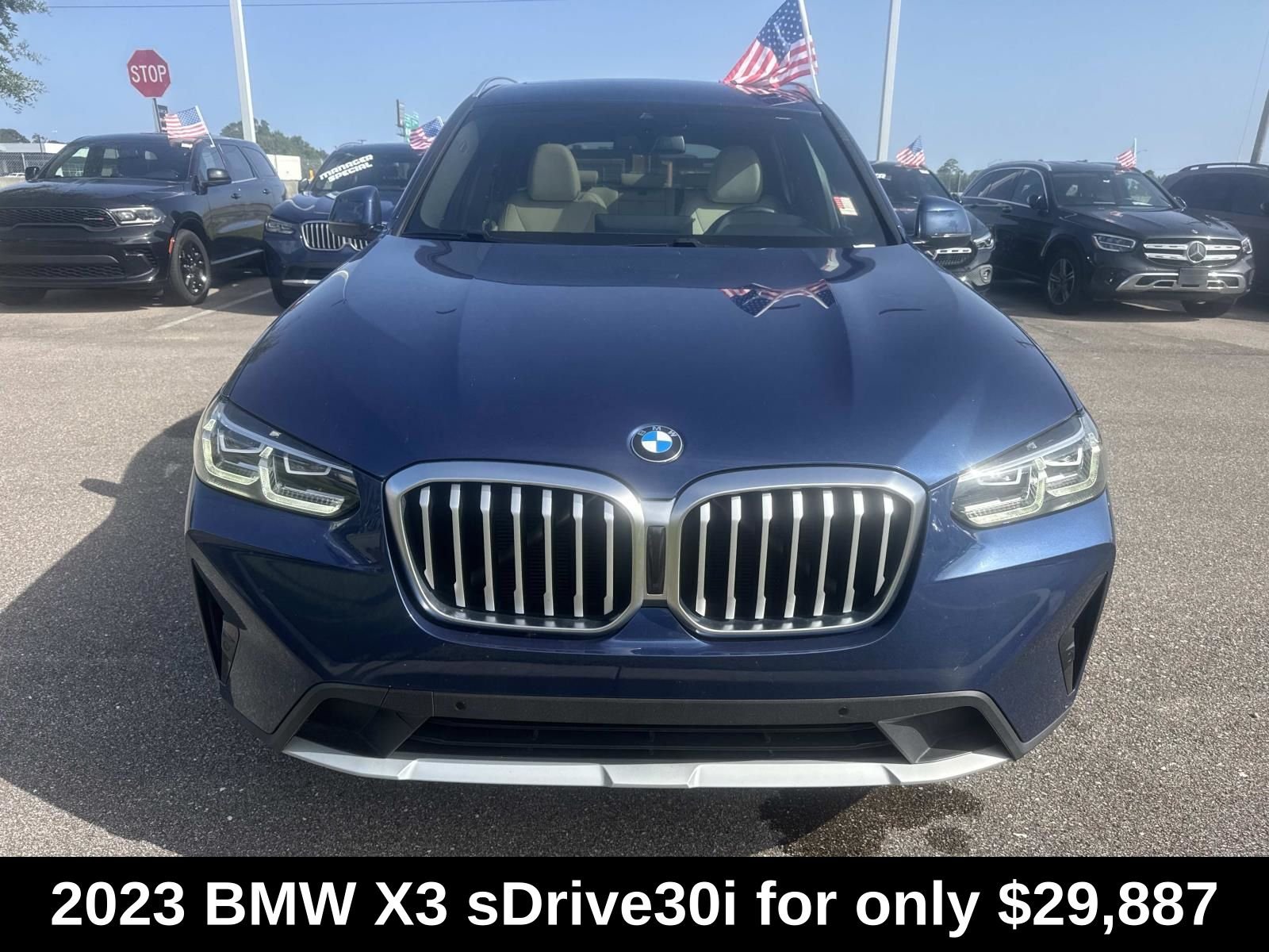 Used 2023 Blue BMW sDrive30i image 2