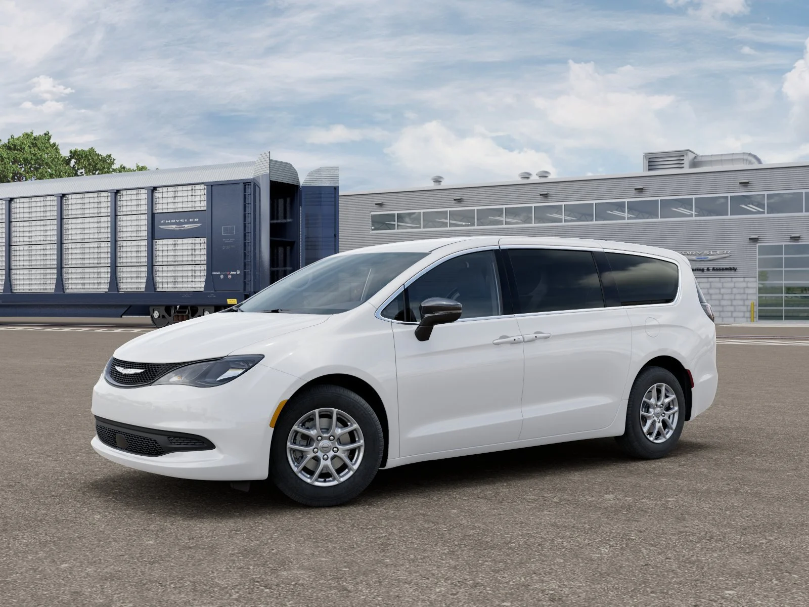 New 2027 Bright White Clear-Coat Exterior Paint Chrysler LX image 2