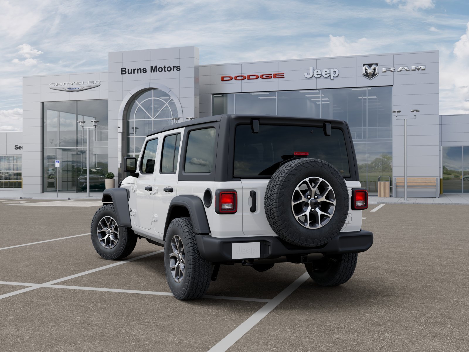 New 2026 Bright White Clearcoat Jeep Sport S 4-Door image 29