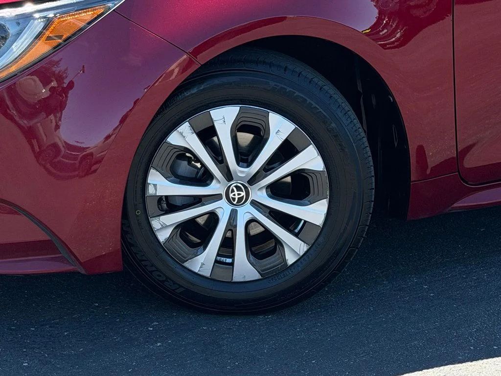 Certified Used 2022 Red Toyota LE image 9