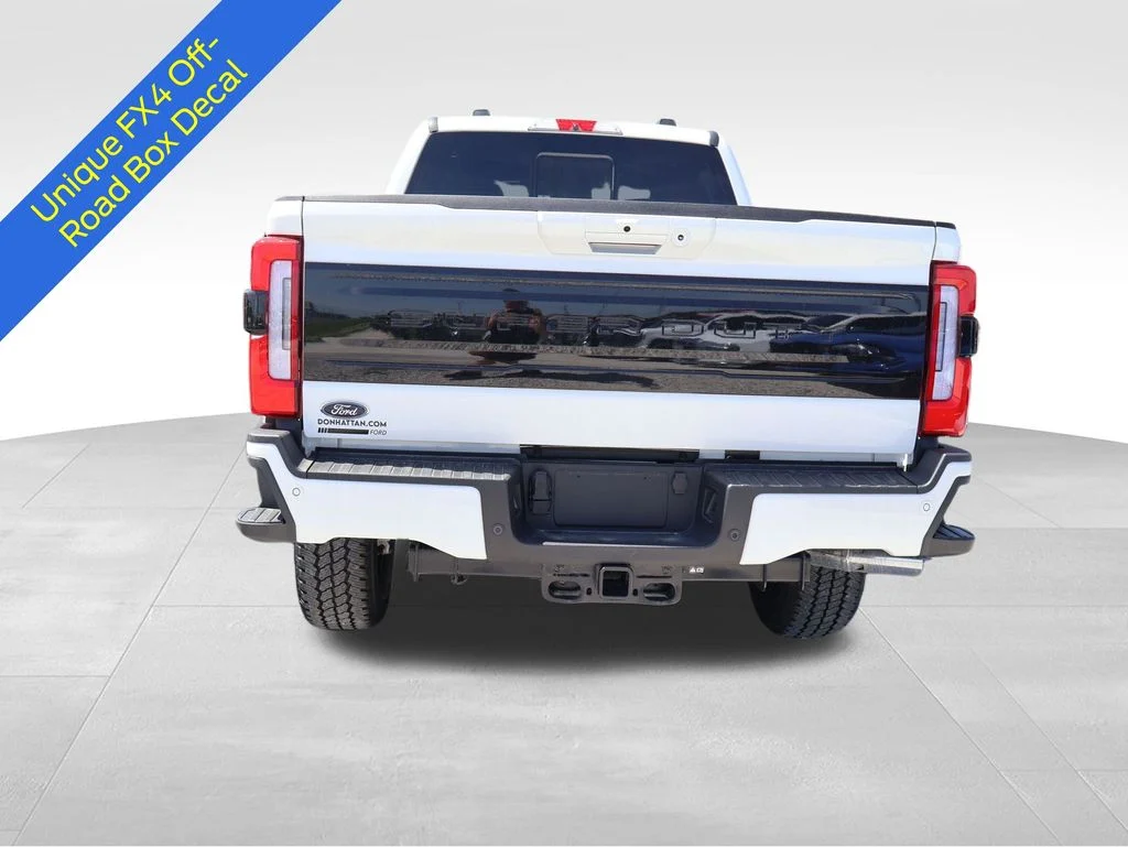 New 2026 Star White Metallic Tri-Coat Ford F-350® Platinum® image 16
