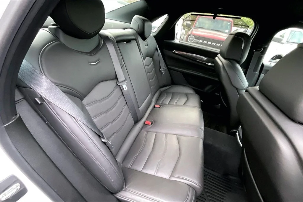 Used 2020 Crystal White Tri-Coat Cadillac Blackwing Twin image 26