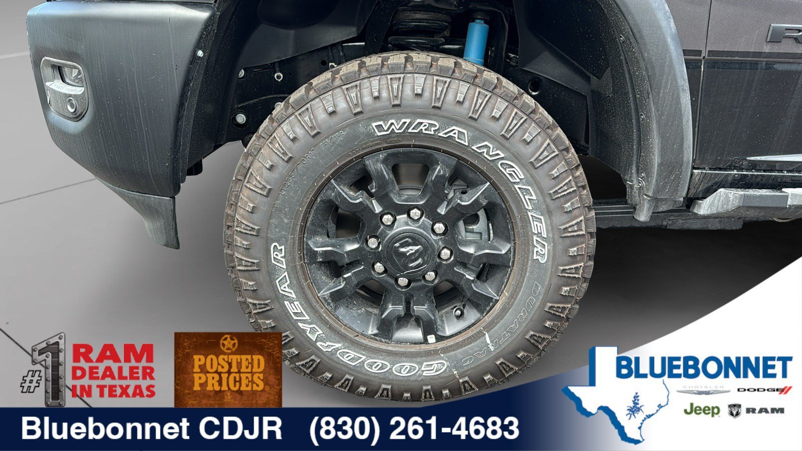 New 2026 Granite Crystal Metallic Clear-Coat Exterior Paint RAM Power Wagon image 8
