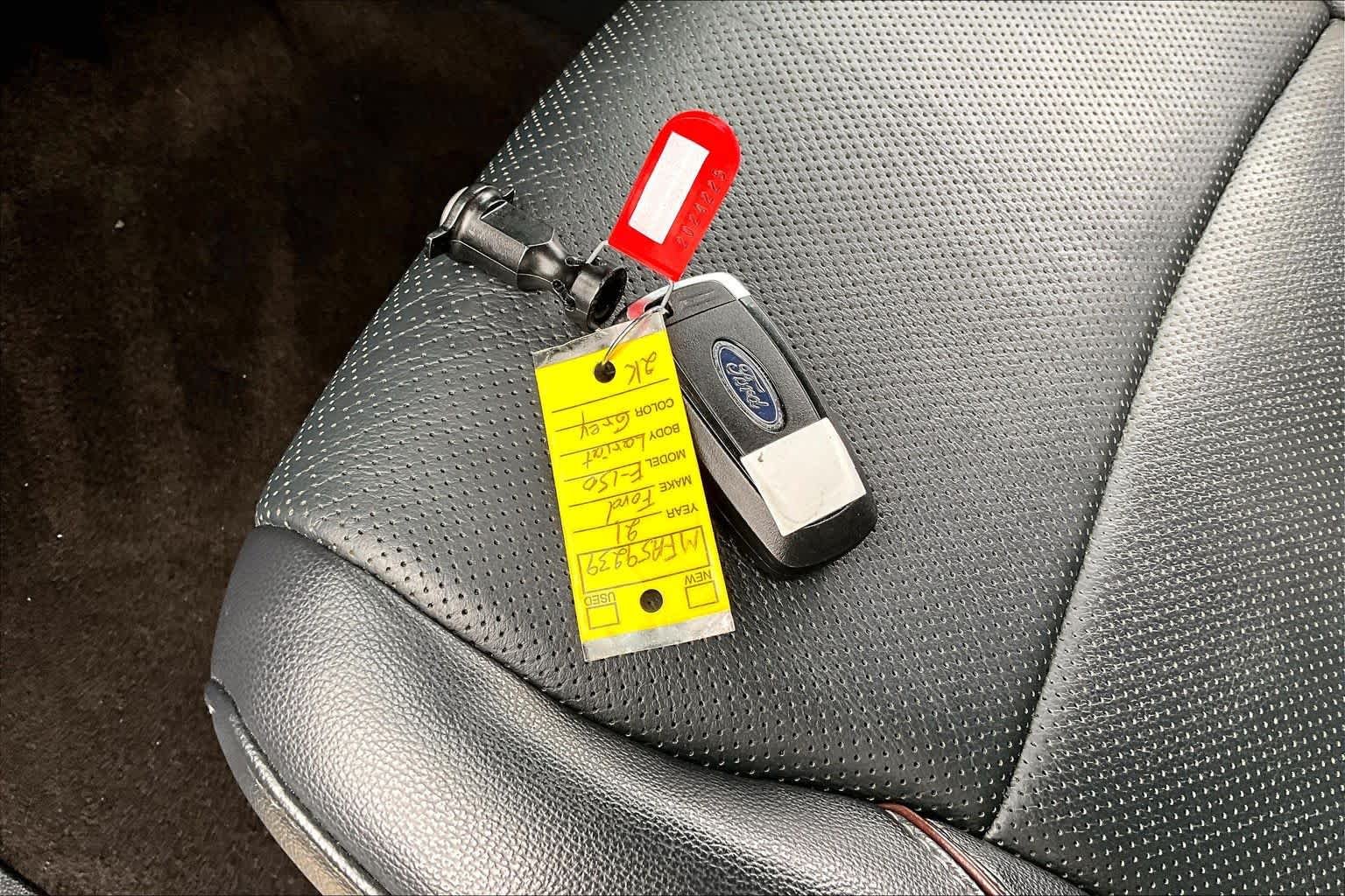 Used 2021 Carbonized Gray Metallic Ford LARIAT image 15