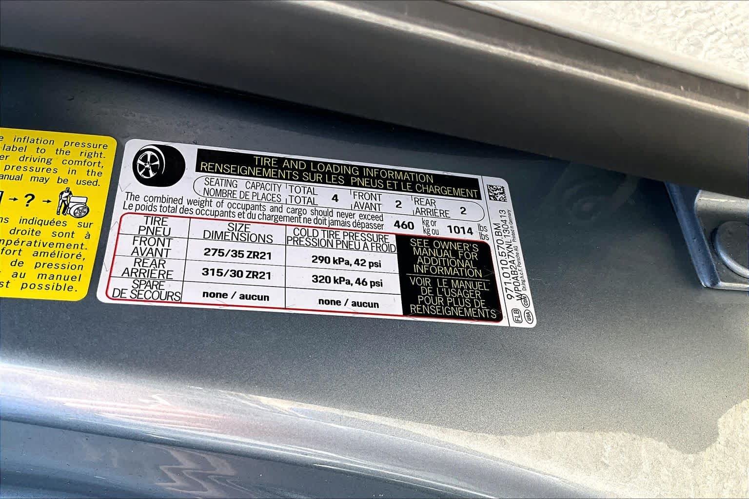 Used 2022 Dolomite Silver Metallic Porsche 4S image 36