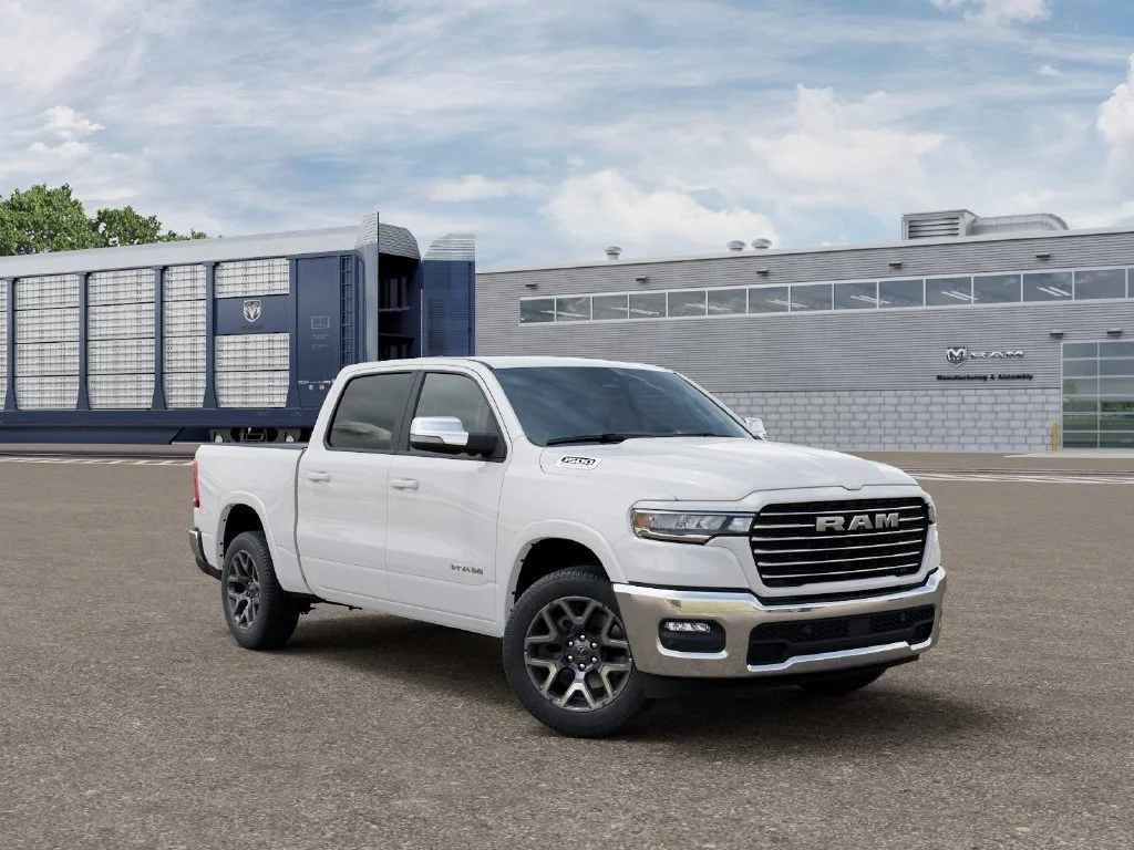 New 2027 White RAM Laramie image 5