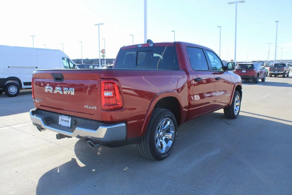 New 2026 Molten Red Pearl-Coat Exterior Paint RAM Big Horn/Lone Star image 3