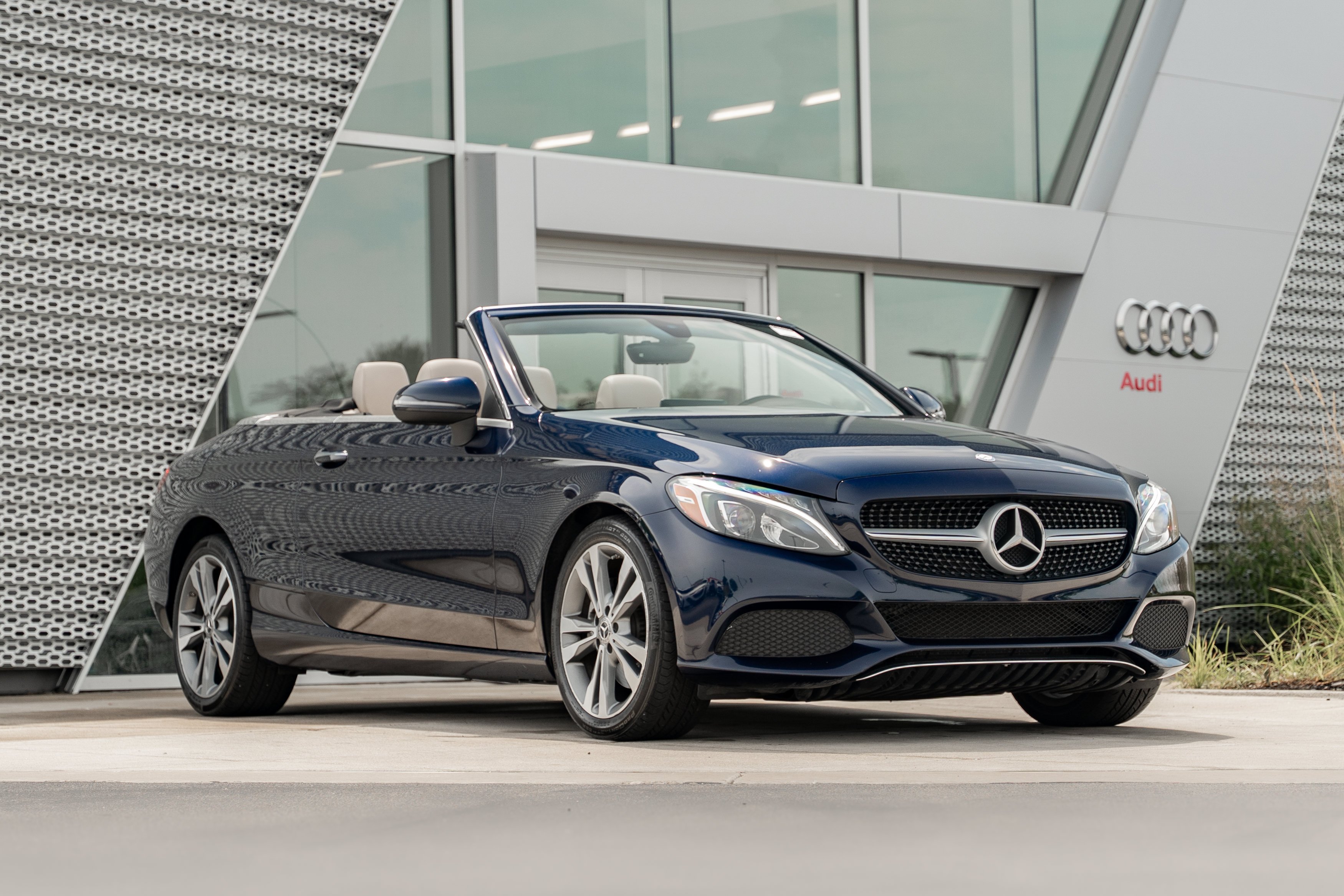 Used 2017 Brilliant Blue Metallic Mercedes-Benz C 300 image 1