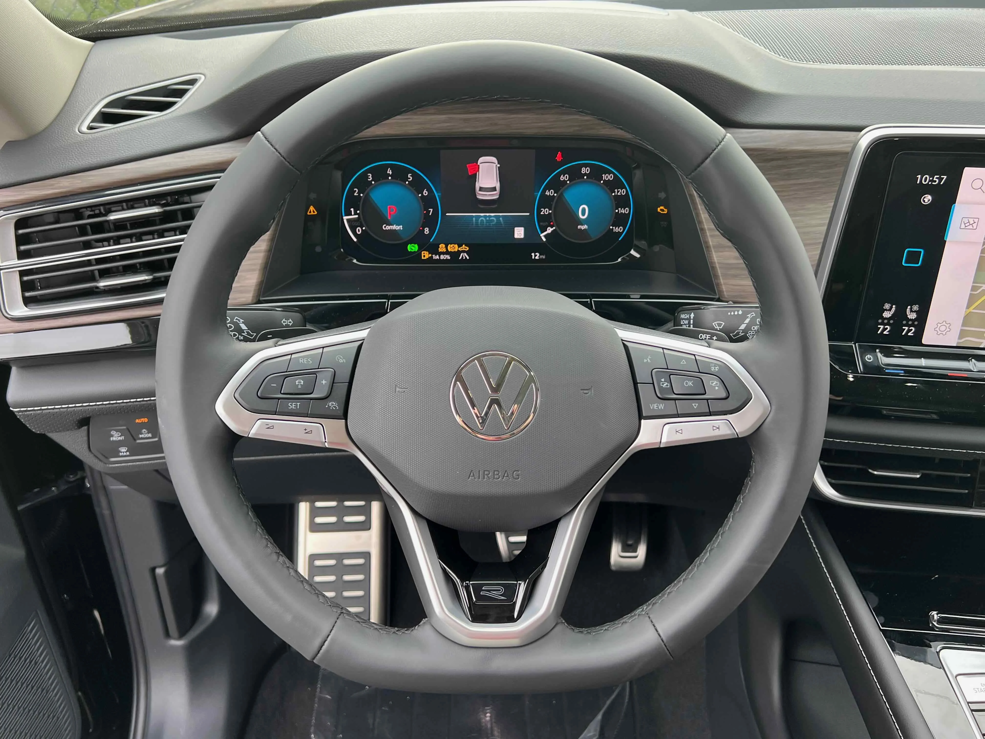 New 2026 Deep Black Volkswagen 2.0T SEL Premium R-Line image 33