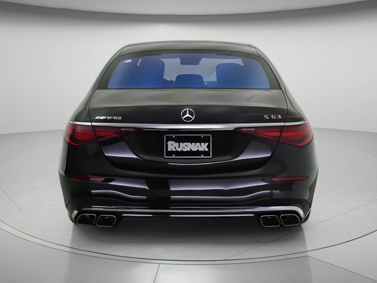 New 2026 Obsidian Black Metallic Mercedes-Benz S 63 E AMG® 4MATIC® image 3