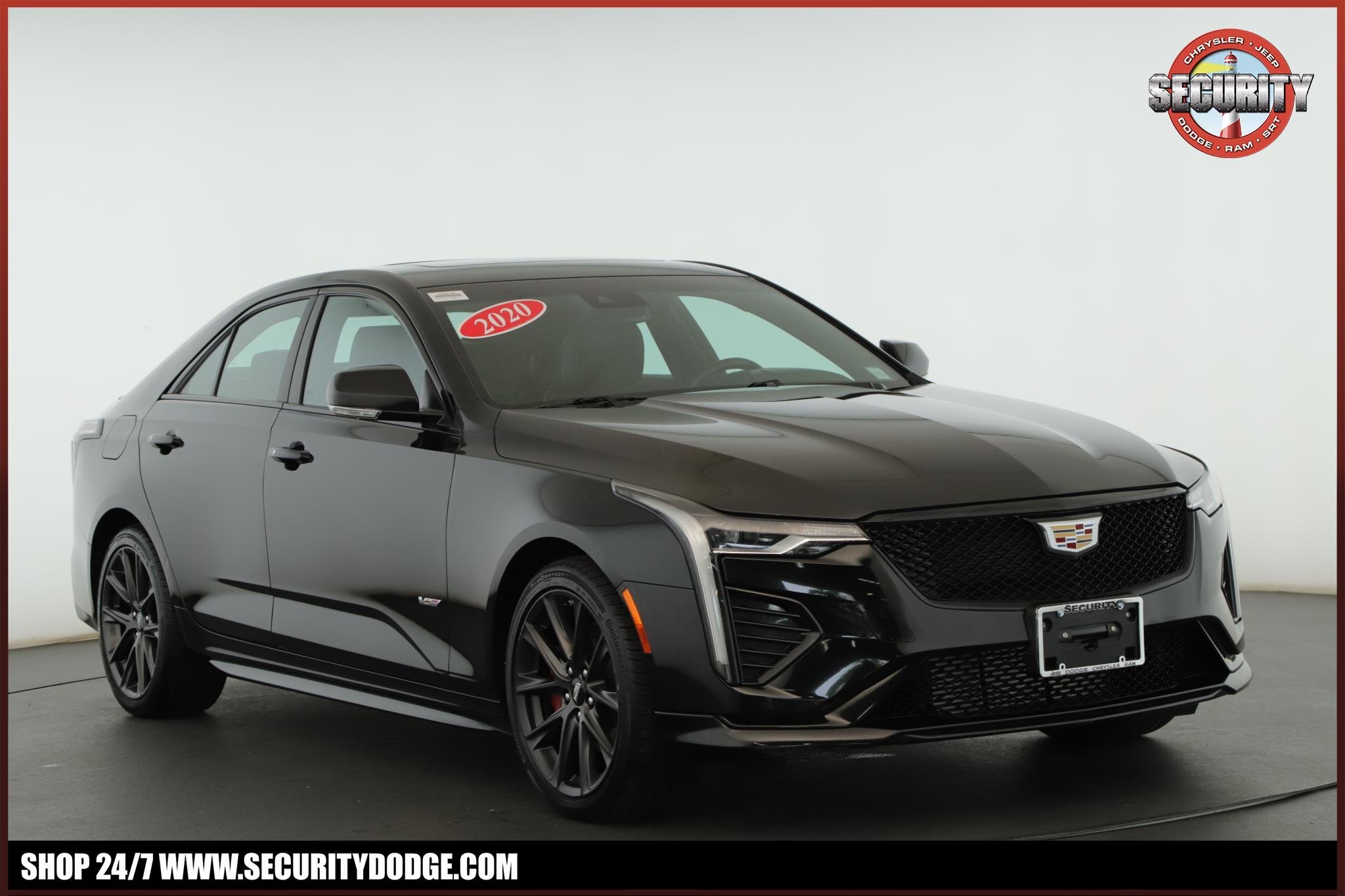 Used 2020 Black Raven Cadillac 4dr Sdn V-Series image 1