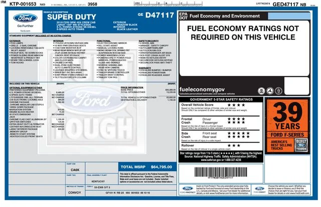 Used 2016 Black Ford Lariat image 2