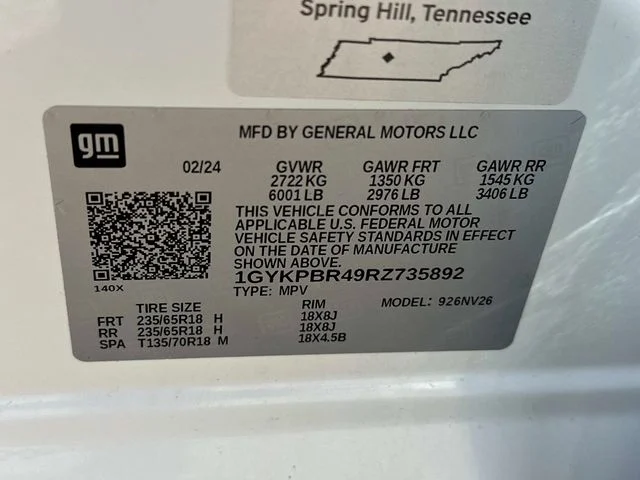 Certified Used 2024 White Cadillac Luxury image 19
