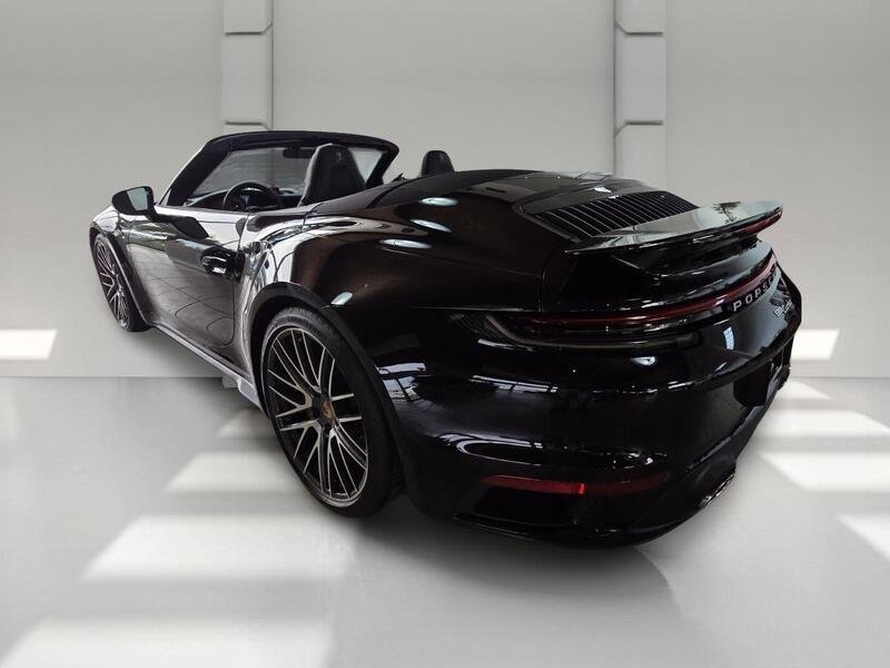 Used 2022 Black PORSCHE TURBO CABRIOLET image 3