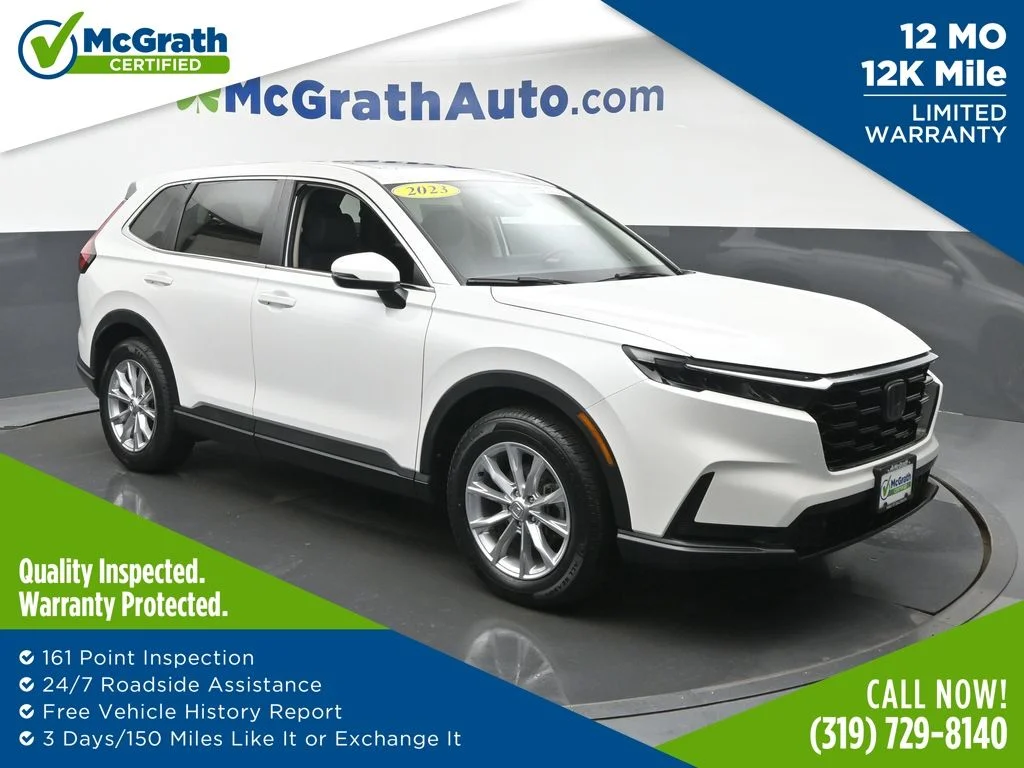 Certified Used 2023 White Honda EX-L image 1