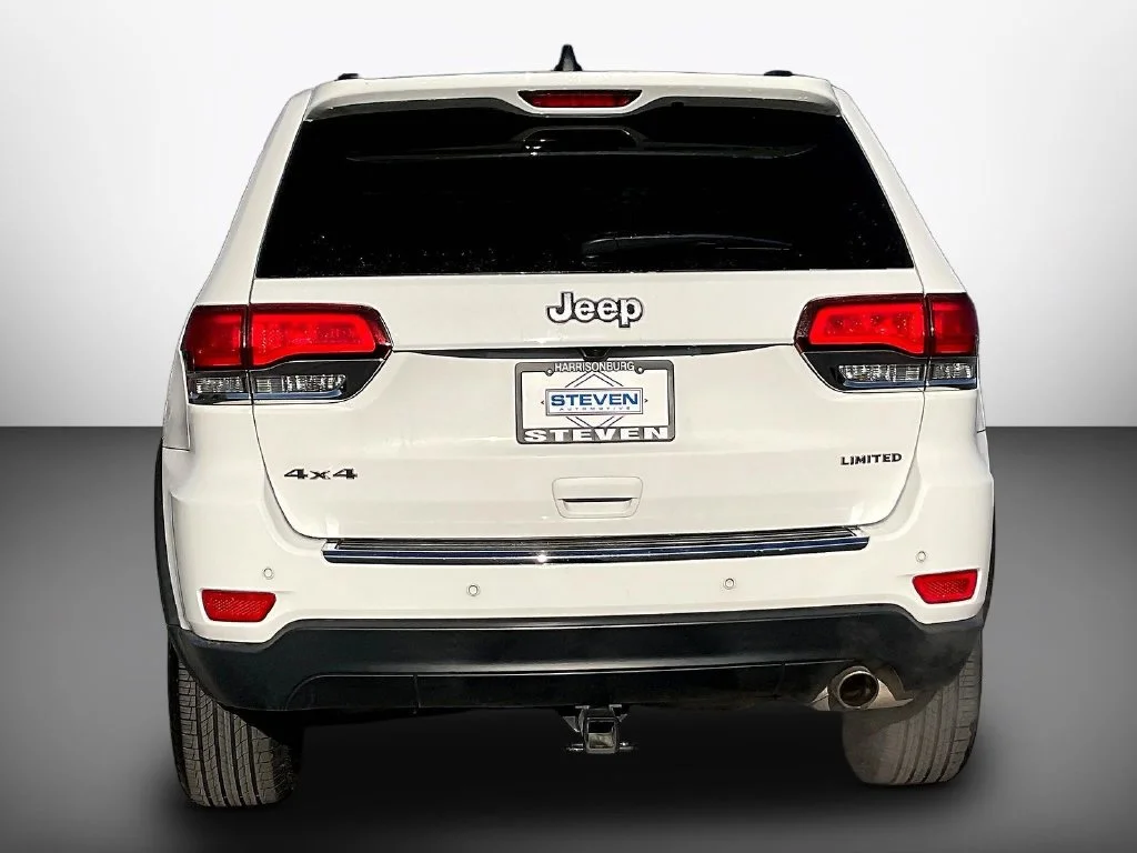 Used 2021 Bright White Clearcoat Jeep Limited image 5
