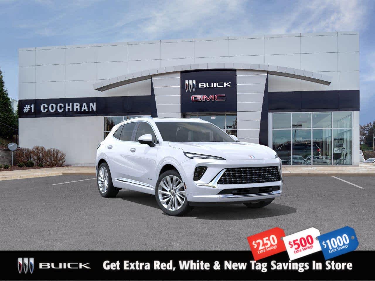 New 2026 Iridescent White Tricoat Buick Avenir image 1