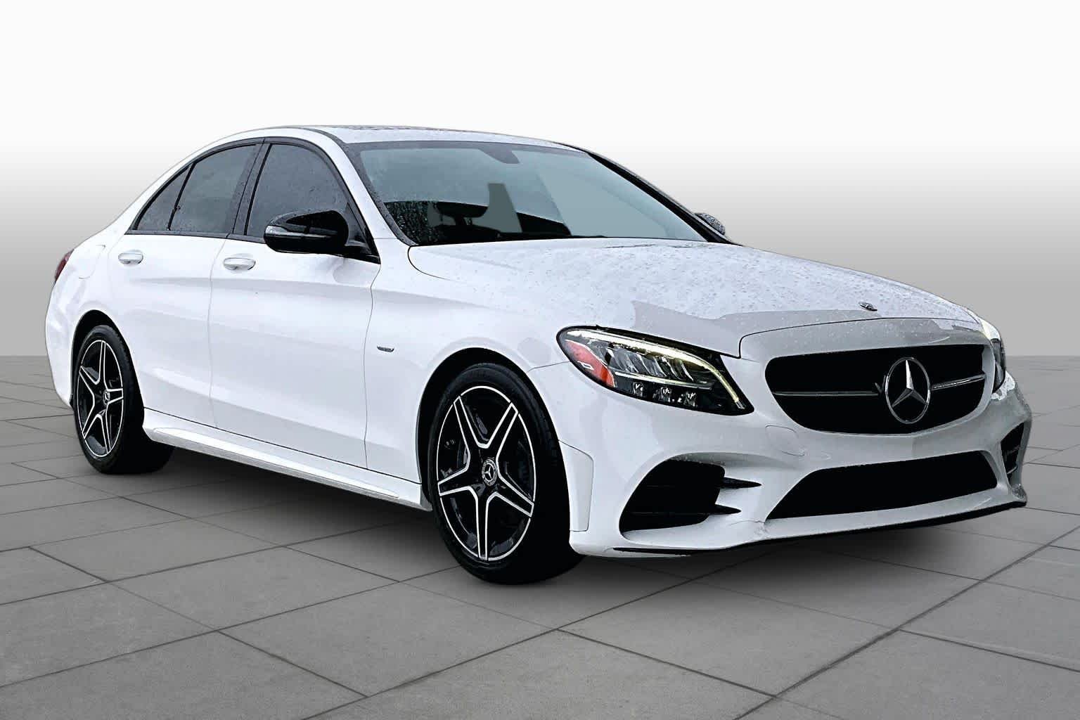 Used 2021 Polar White Mercedes-Benz C 300 image 3