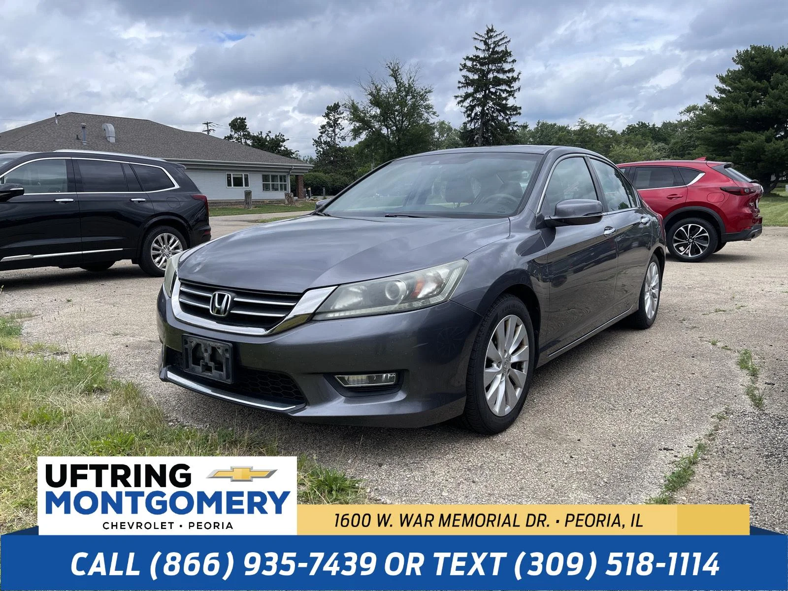 Used 2013 GRAY Honda EX-L image 1