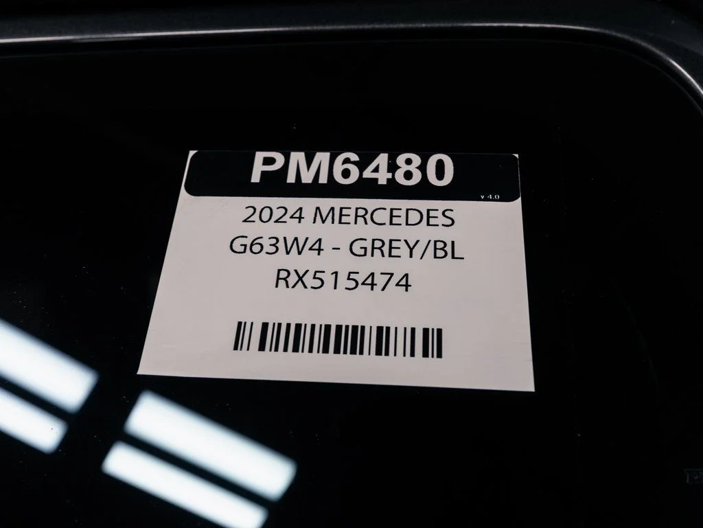 Used 2024 MANUFAKTUR Graphite Metallic Mercedes-Benz G 63 AMG® image 41
