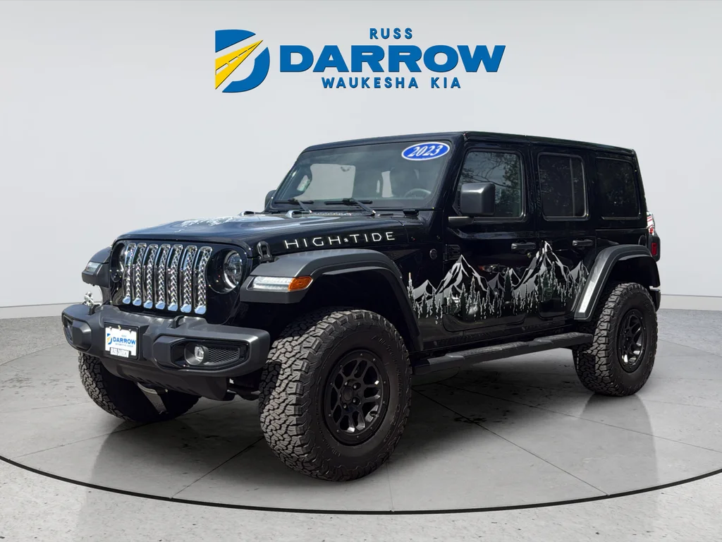 Used 2023 Black Jeep High Tide image 1
