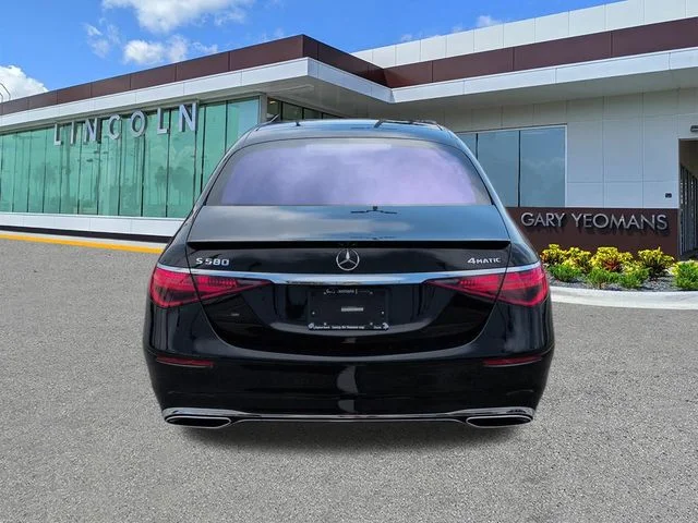 Used 2021 Obsidian Black Mercedes-Benz S 580 image 5