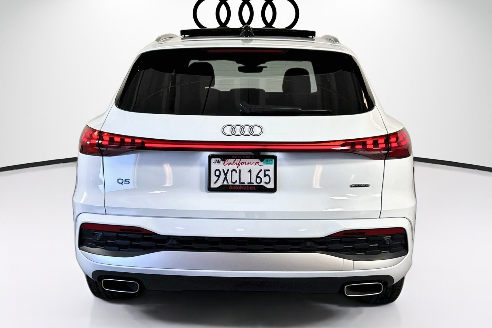 Used 2025 Glacier White Metallic Audi Premium image 6