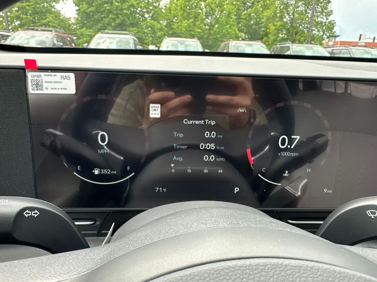 New 2026 Orange Hyundai Limited AWD image 134