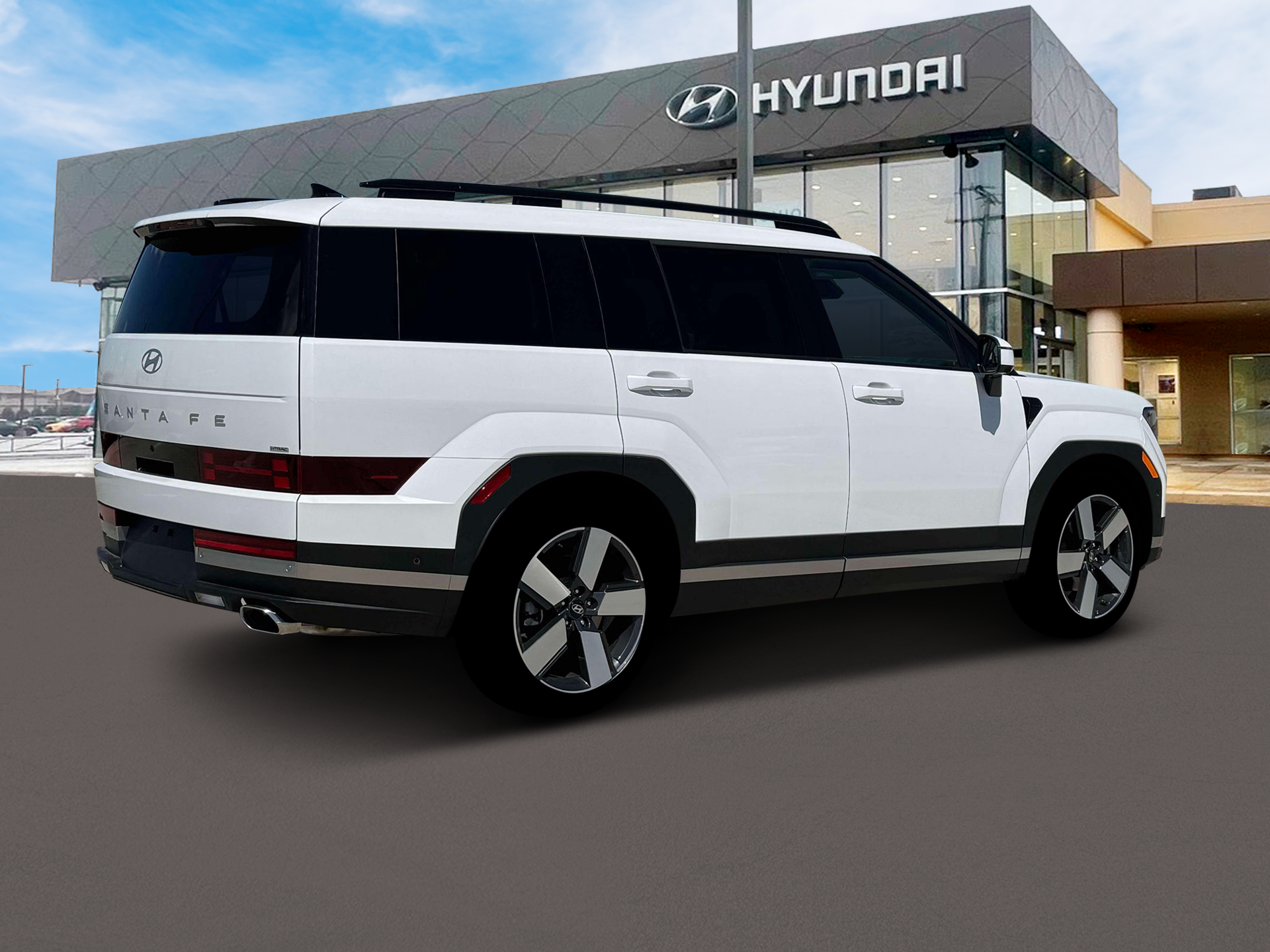 New 2026 White Hyundai Limited AWD image 8