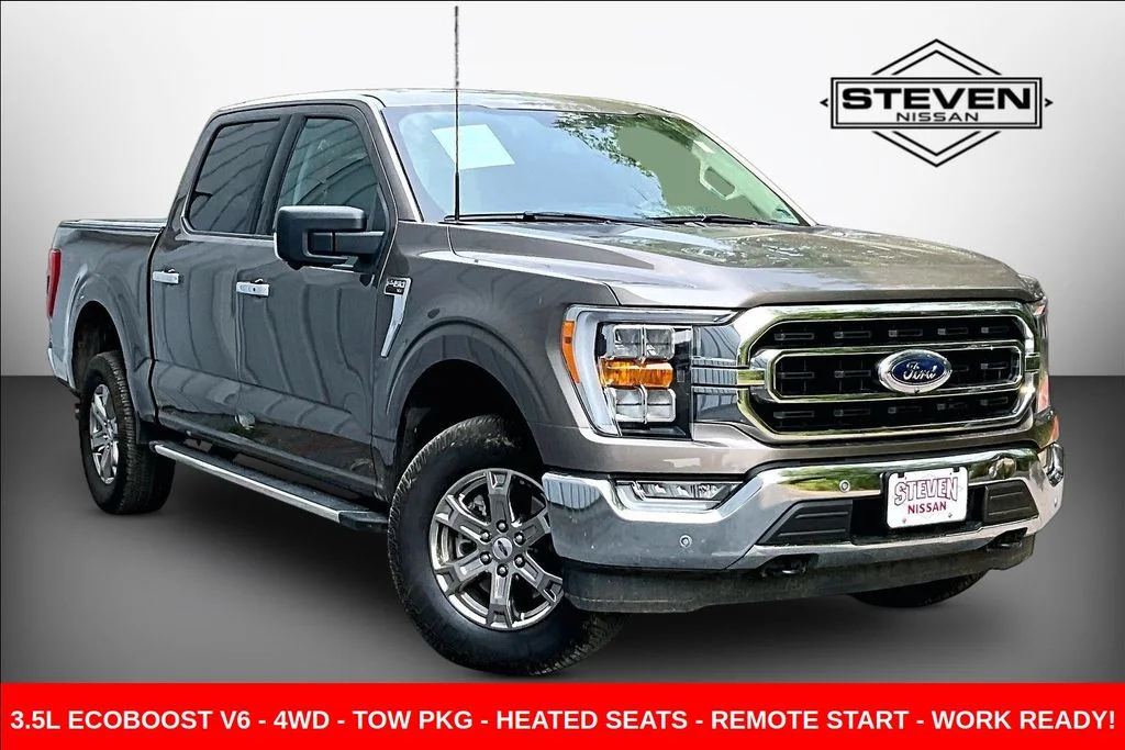 Used 2023 Gray Ford XLT image 1