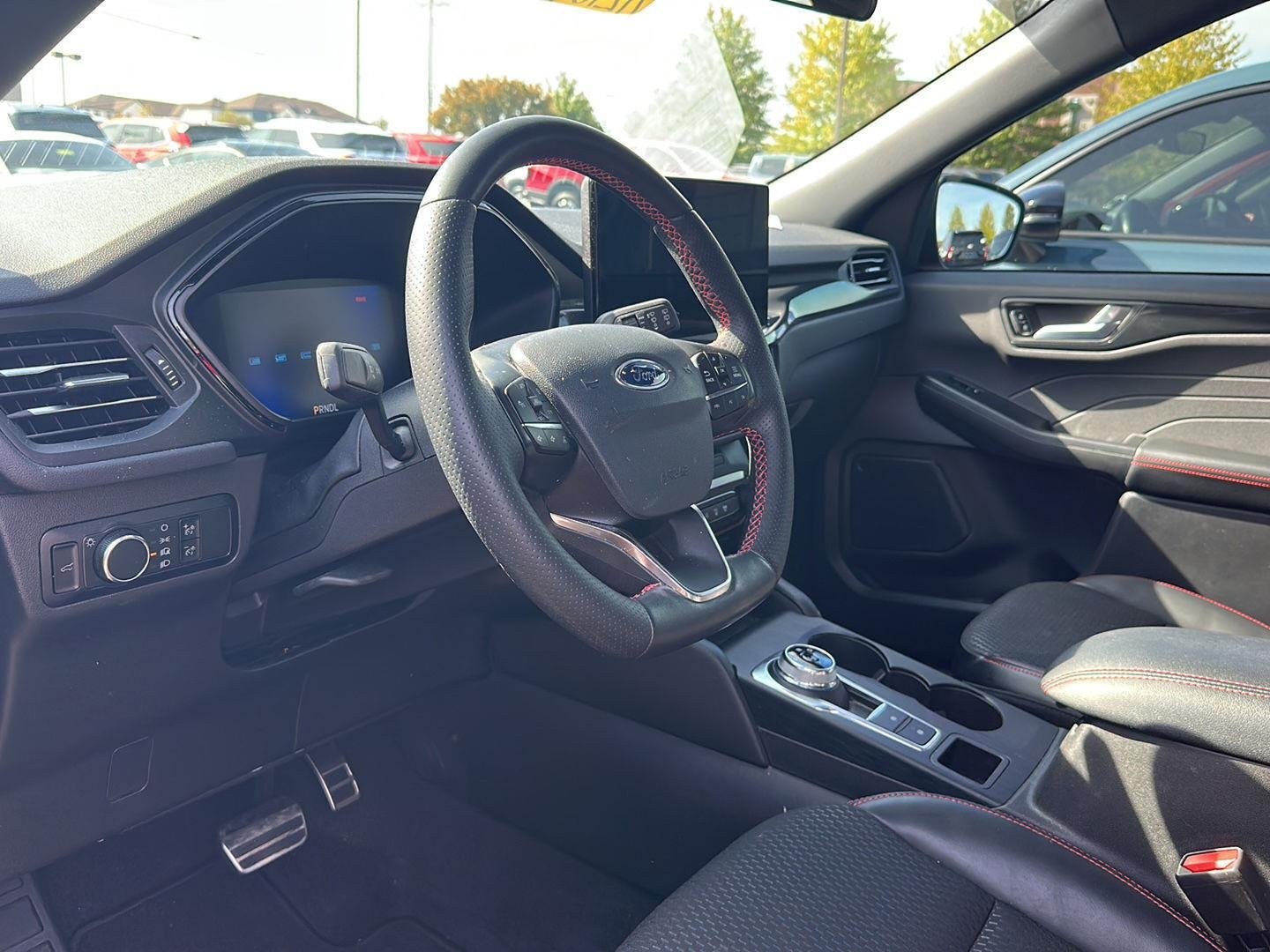 Used 2024 Rapid Red Metallic Tinted Clearcoat Ford ST-Line image 2
