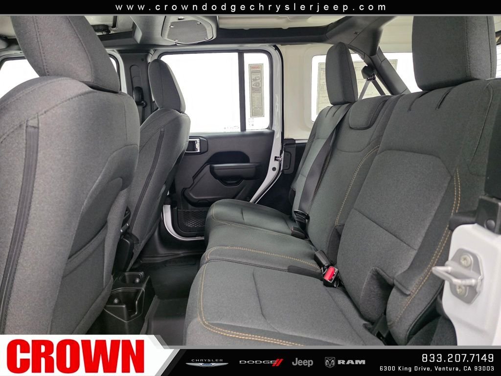 New 2026 Bright White Clear-Coat Exterior Paint Jeep Sport image 13