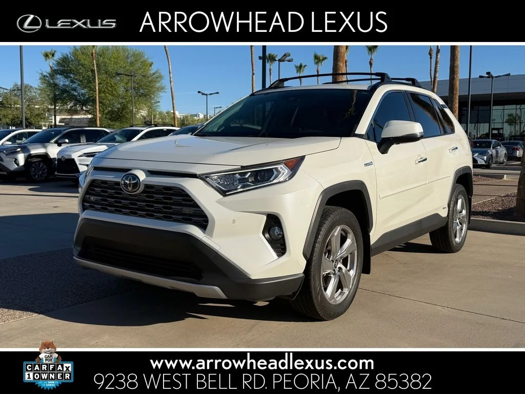 Used 2020 White Toyota Limited image 1