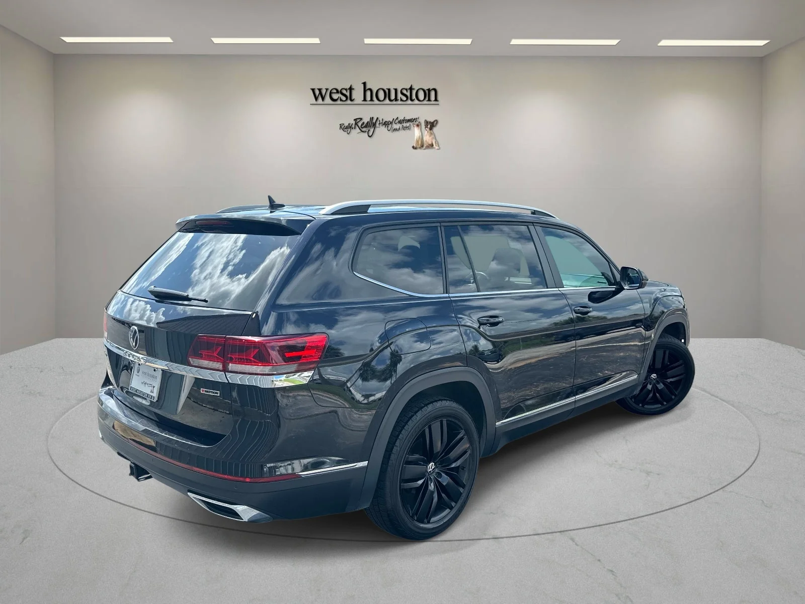 Used 2021 Black Volkswagen 3.6L V6 SEL image 5