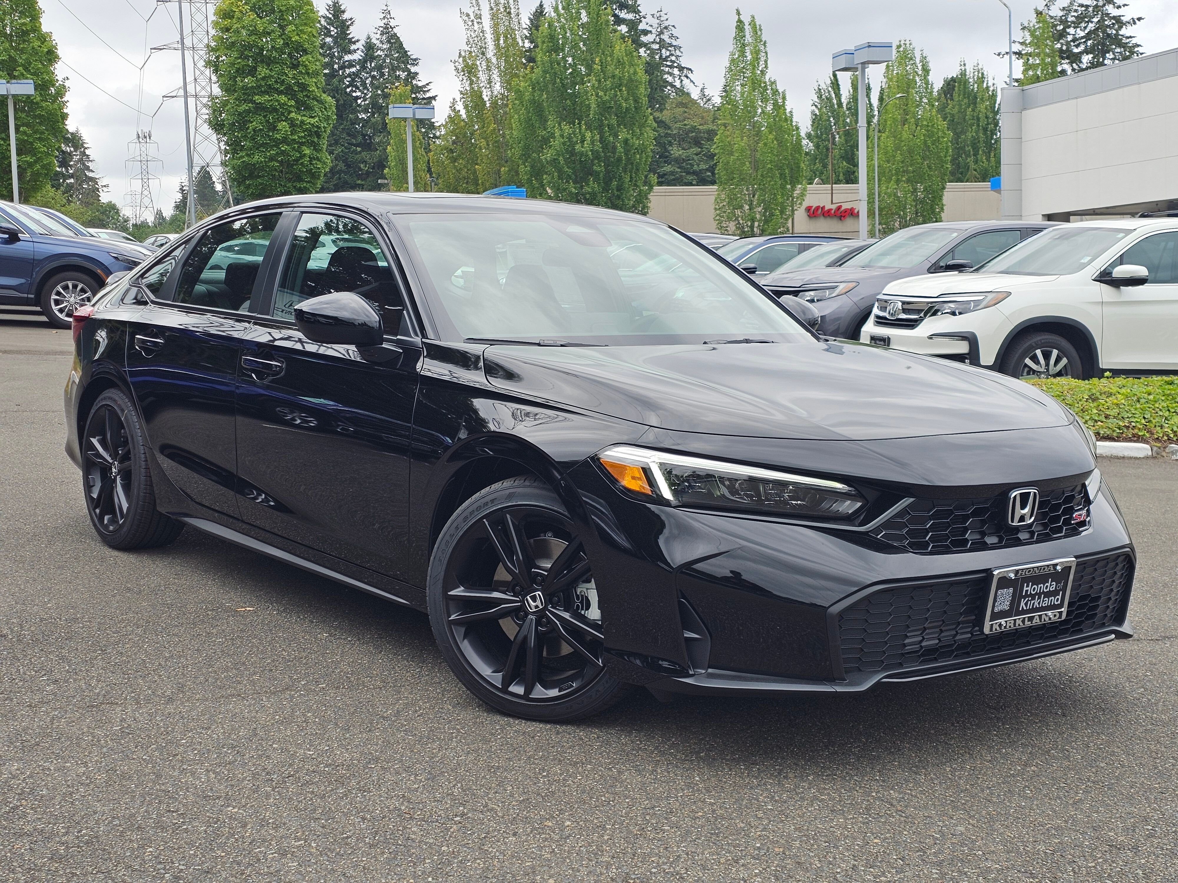 New 2026 Crystal Black Pearl Honda Si image 1