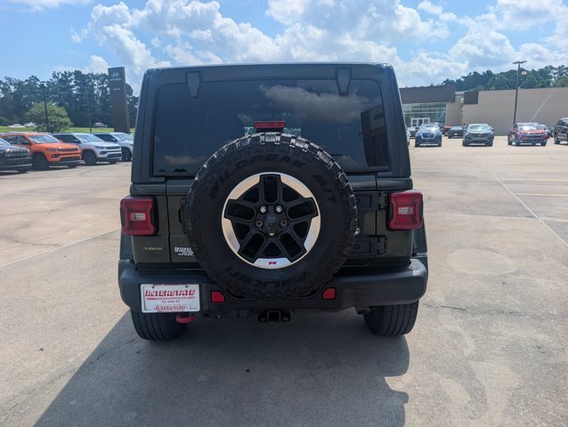 Used 2021 Sarge Green Clearcoat Jeep Unlimited Rubicon image 4