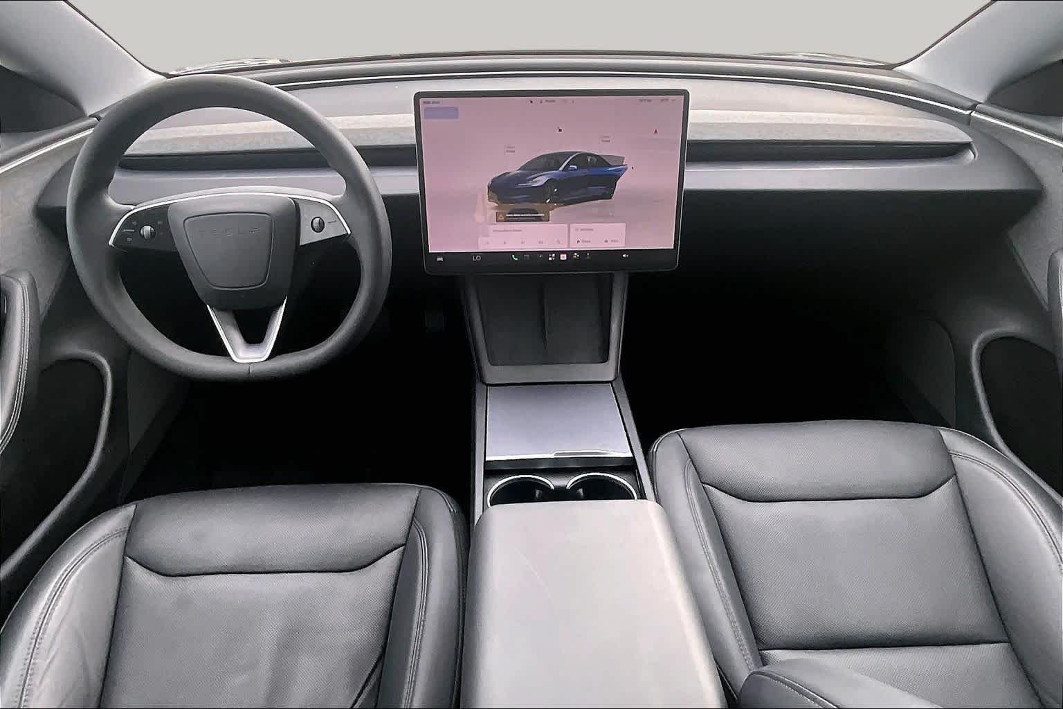 Used 2025 Deep Blue Metallic Tesla Long Range image 14
