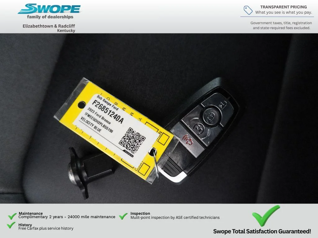 Certified Used 2023 Velocity Blue Ford BLACK DIAMOND image 35