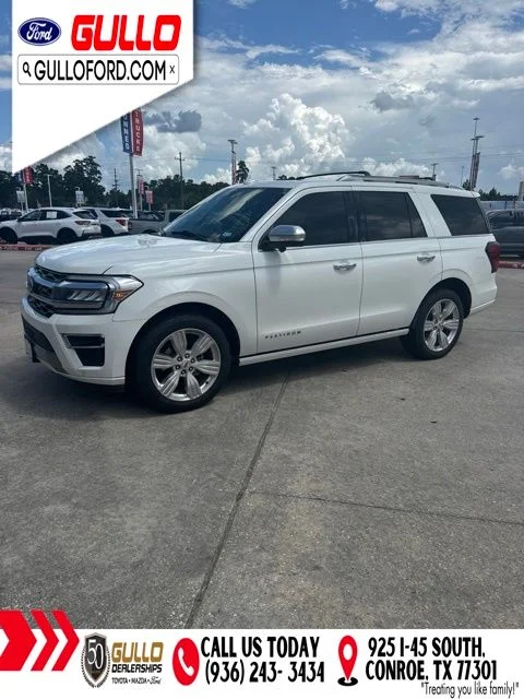 Used 2023 Star White Metallic Tri-Coat Ford Platinum image 6
