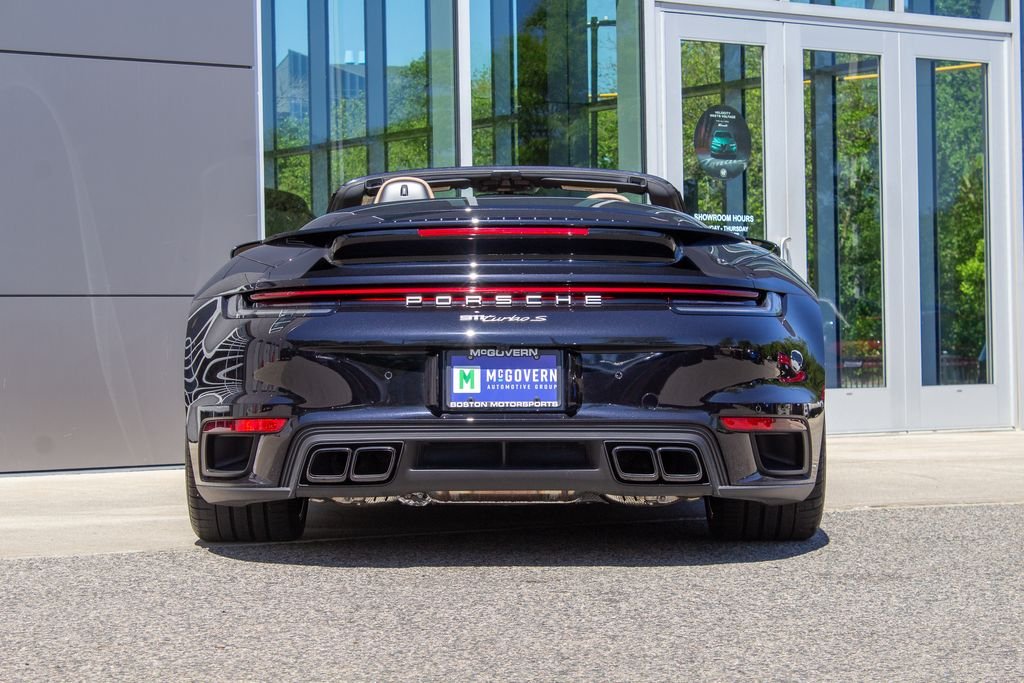 Used 2025 Jet Black Metallic Porsche Turbo S image 10