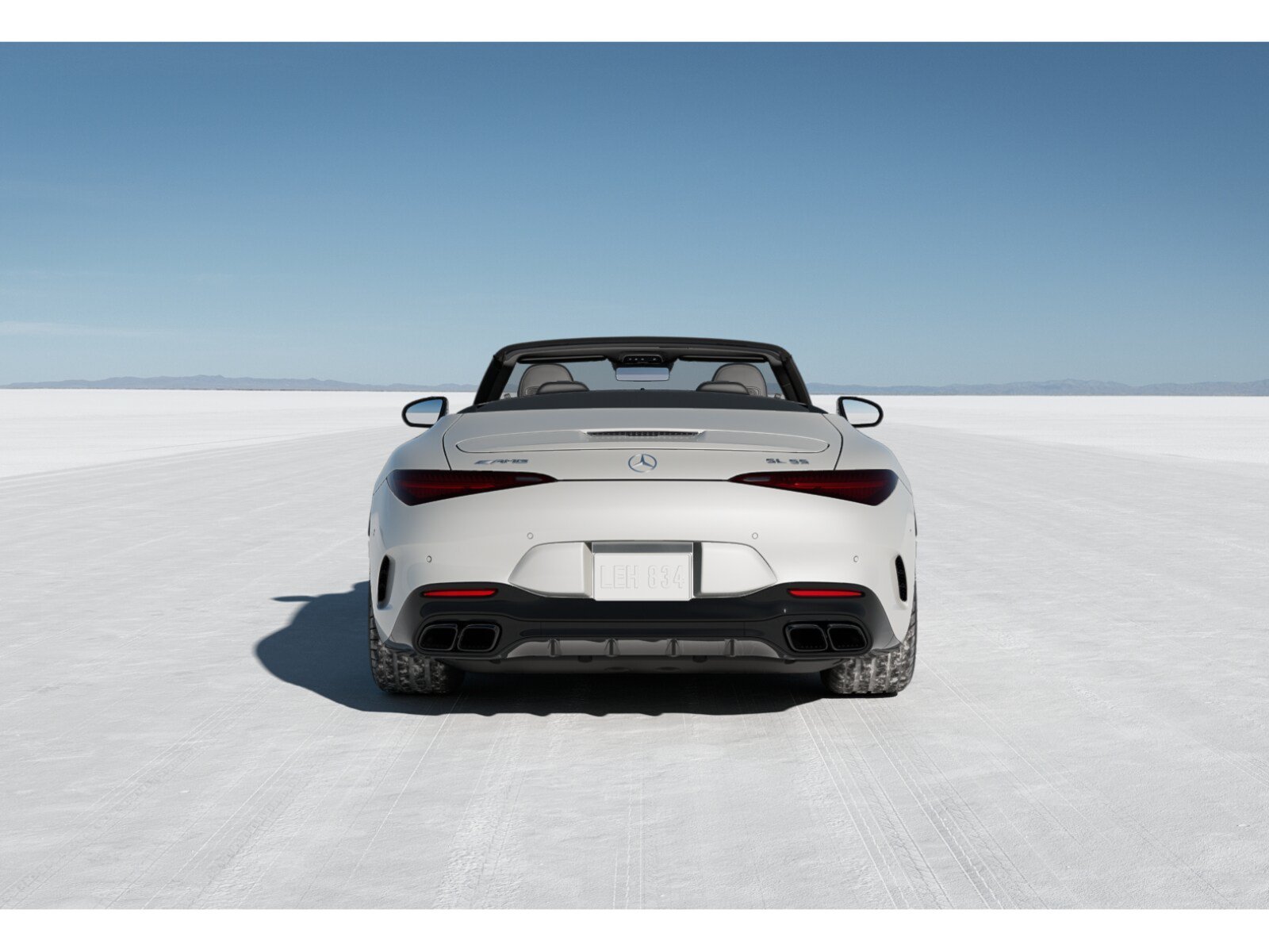 Certified Used 2022 MANUFAKTUR Moonlight White Metallic Mercedes-Benz AMG® SL 55 Roadster image 12