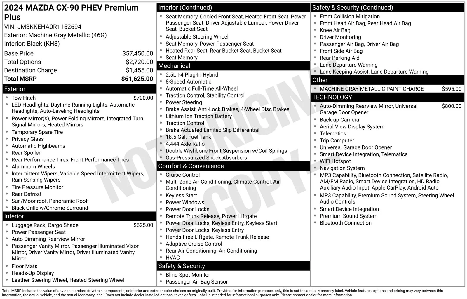 Certified Used 2024 Machine Gray Metallic Mazda Premium Plus image 27