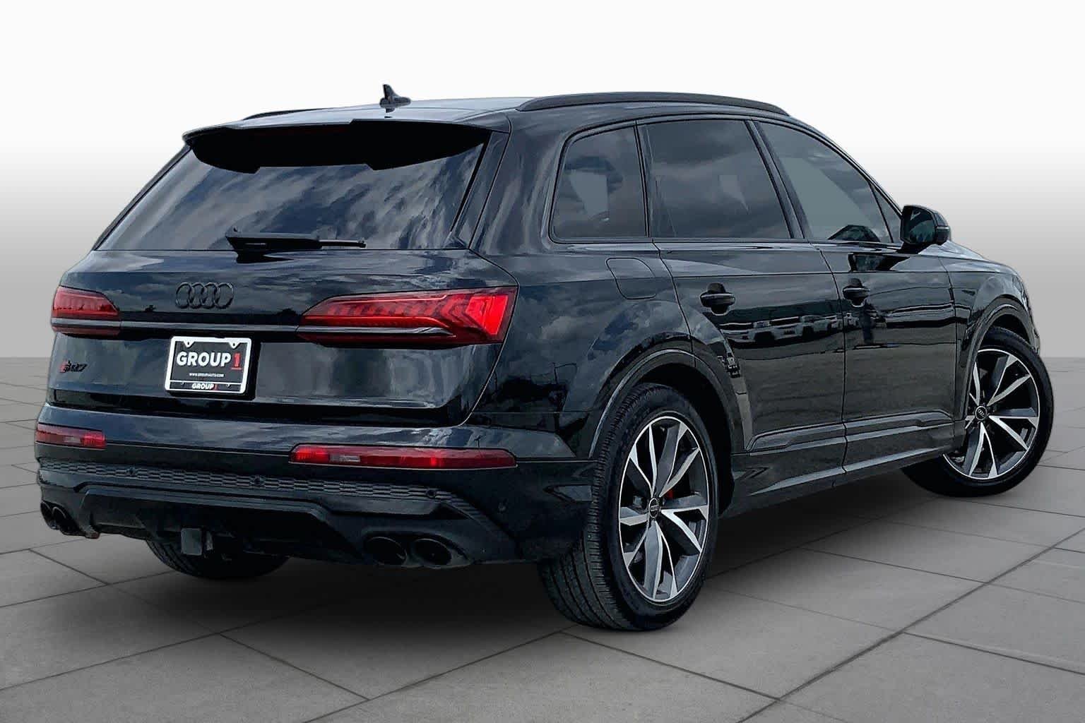 Used 2023 Mythos Black Metallic Audi Premium Plus image 13