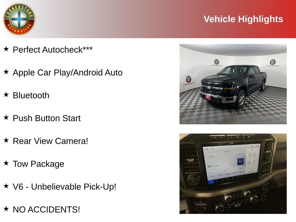 Used 2024 Ford F-150 XLT with VIN 1FTFW3L83RKD67987 for sale in Elk River, Minnesota